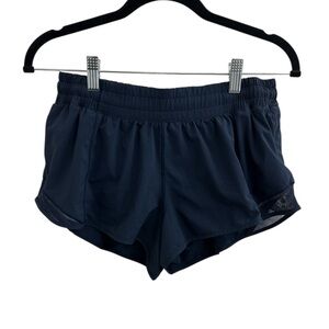Lululemon Hotty Hot Low Rise Lined Short 2.5” True Navy Women’s Size 10
